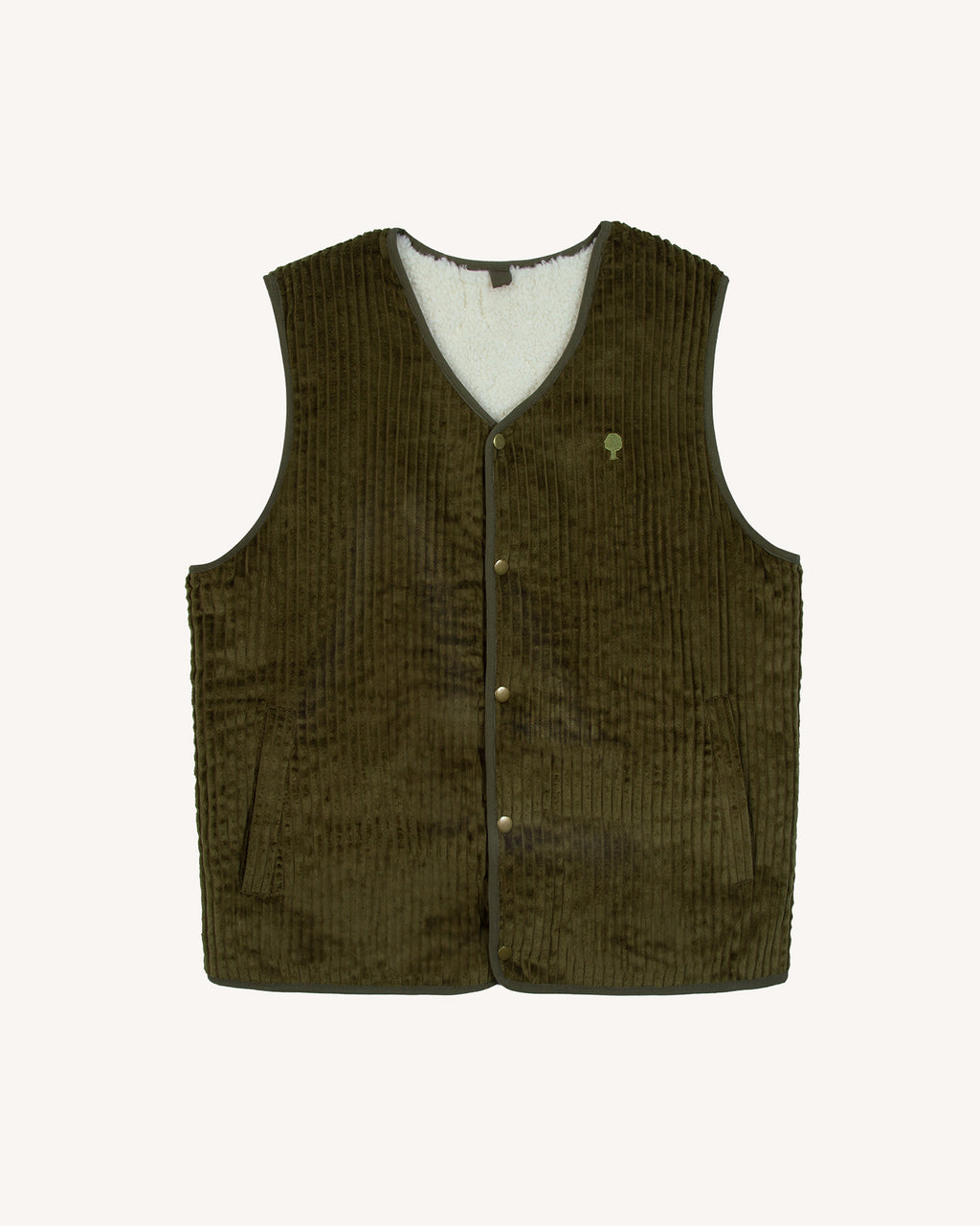 Veste sm Esterel vert olive foncé
