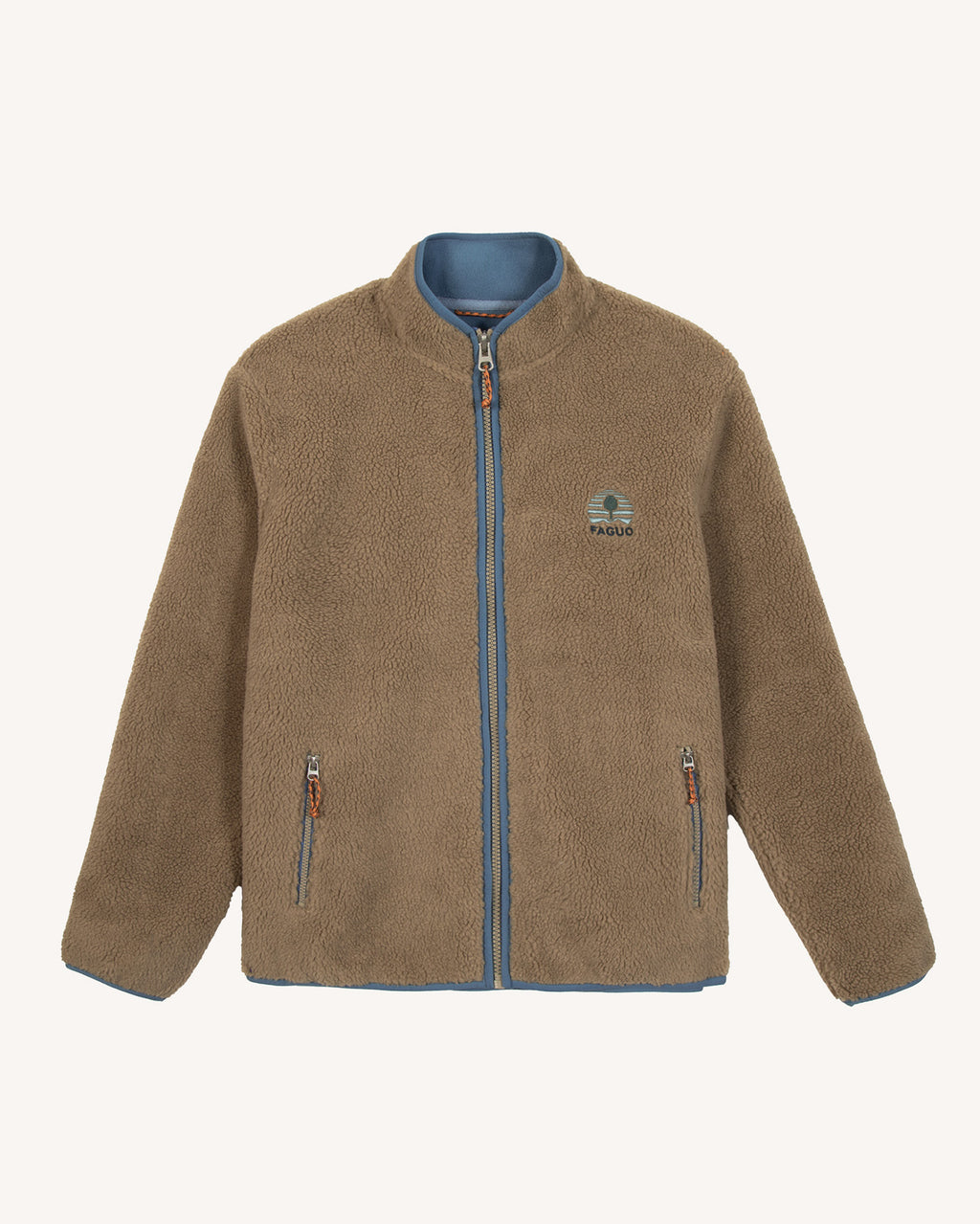 Veste polaire manches longues Senonche beige