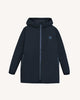 Navy blue waterproof jacket