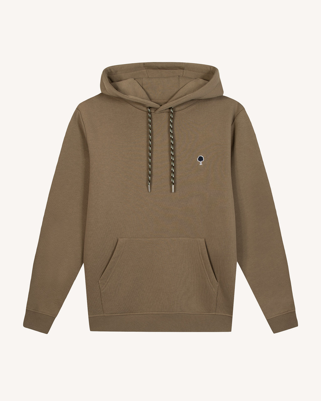 Sweat à capuche marron