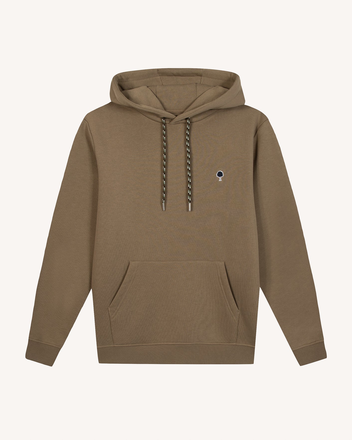 Sweat à capuche marron