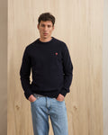 Pull bleu marine