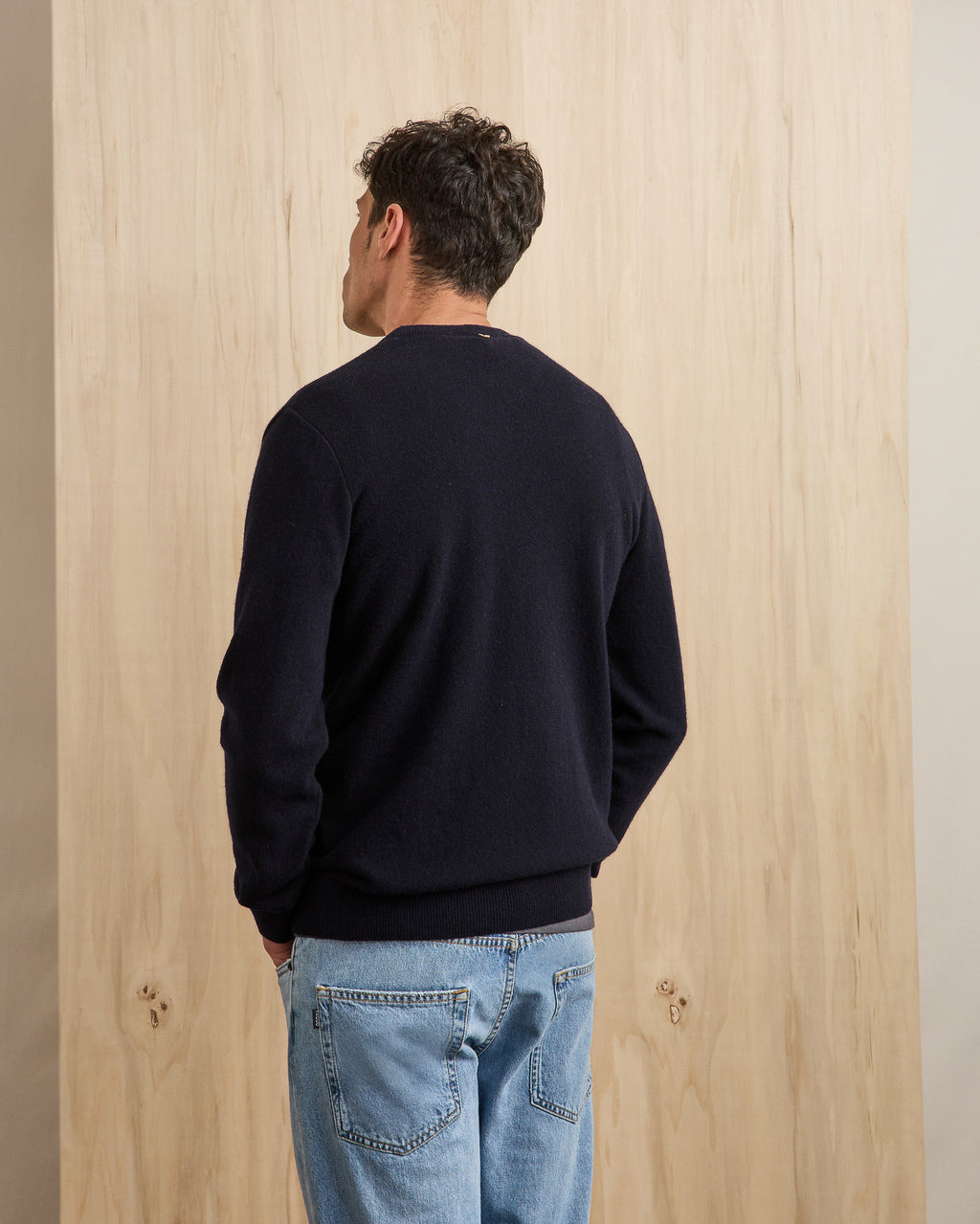 Pull bleu marine