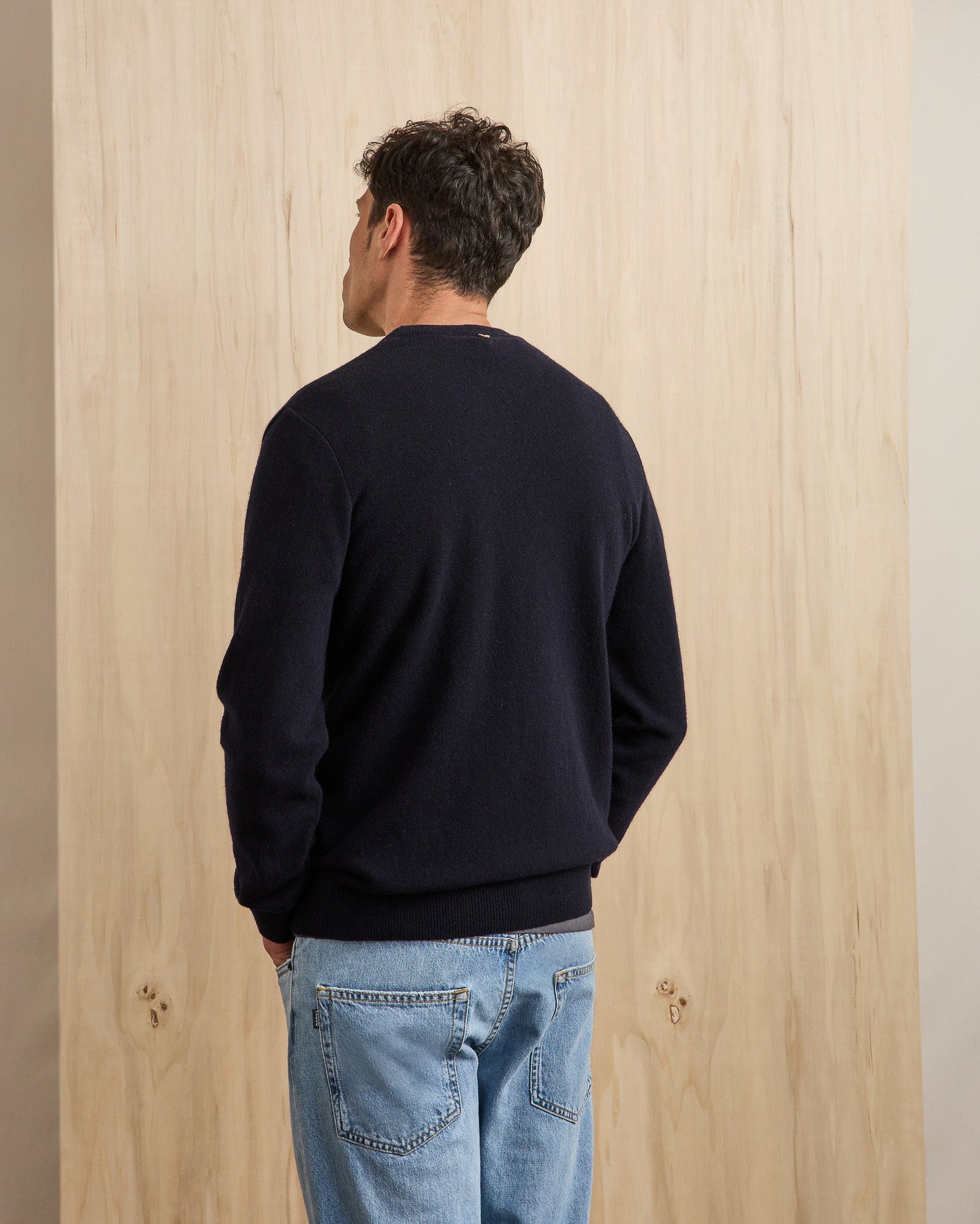 Pull bleu marine