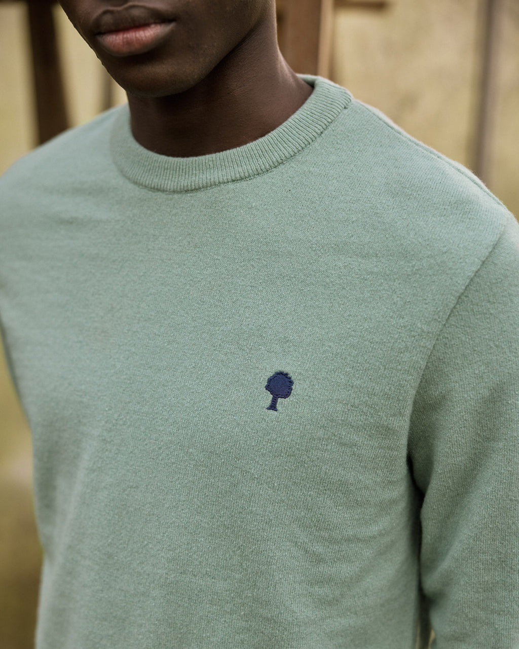 Light green jumper