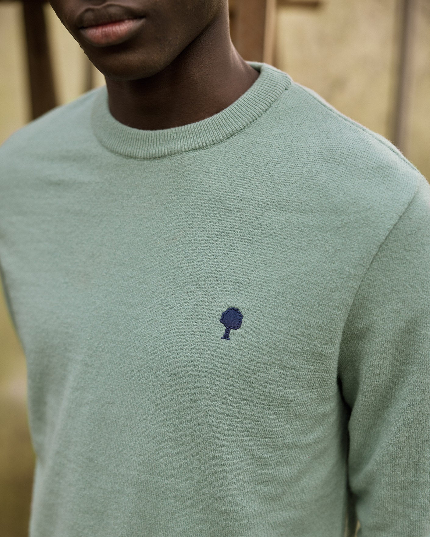 Light green jumper