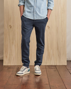 Marineblauwe broek