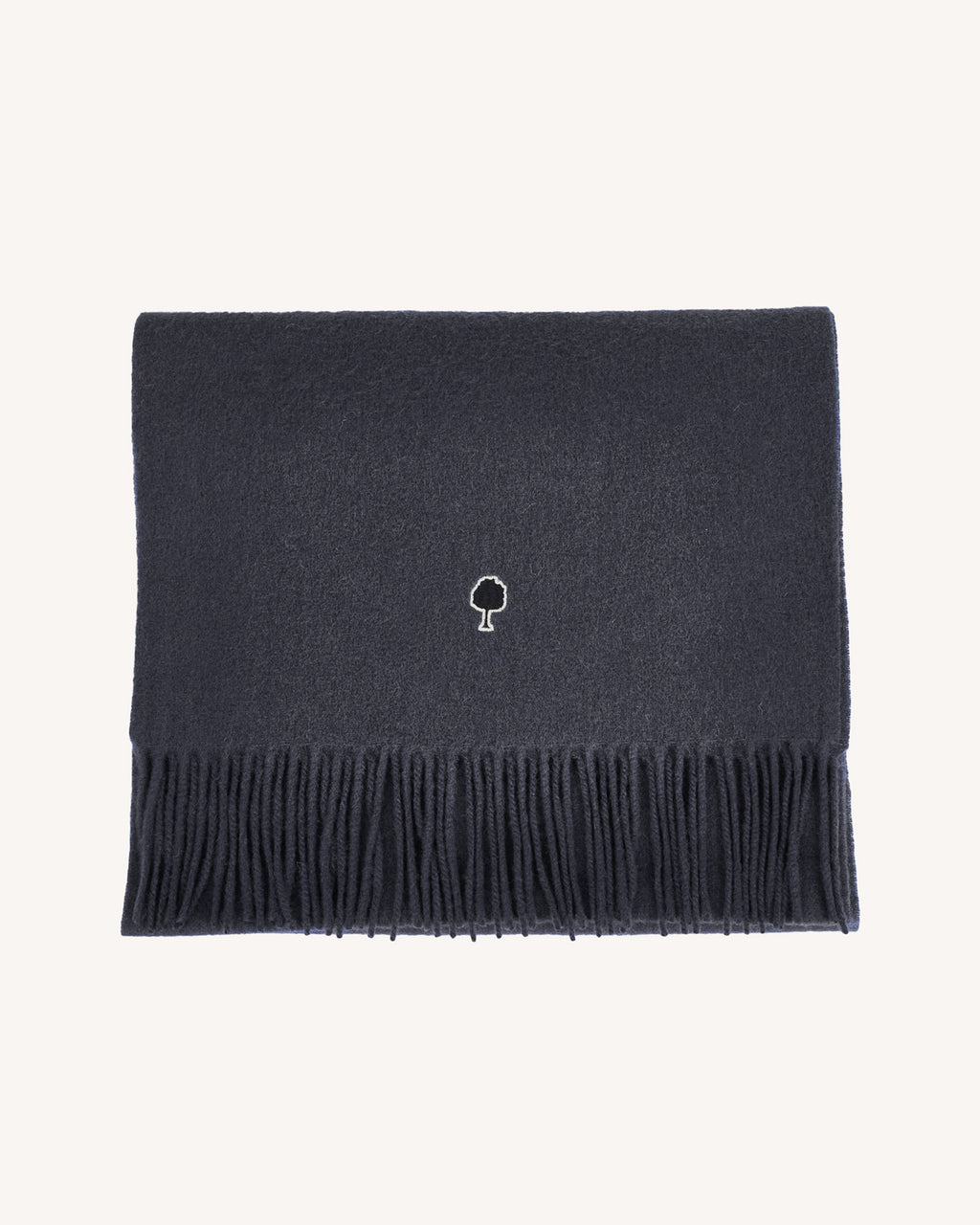Navy blue & blue scarves