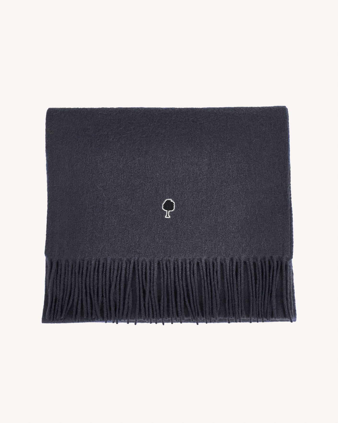 Navy blue & blue scarves