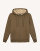 Sweat à capuche marron