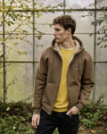 Sweat à capuche marron