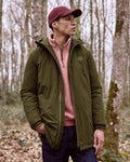 Dark olive green waterproof jacket