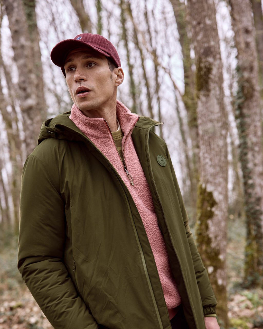 Dark olive green waterproof