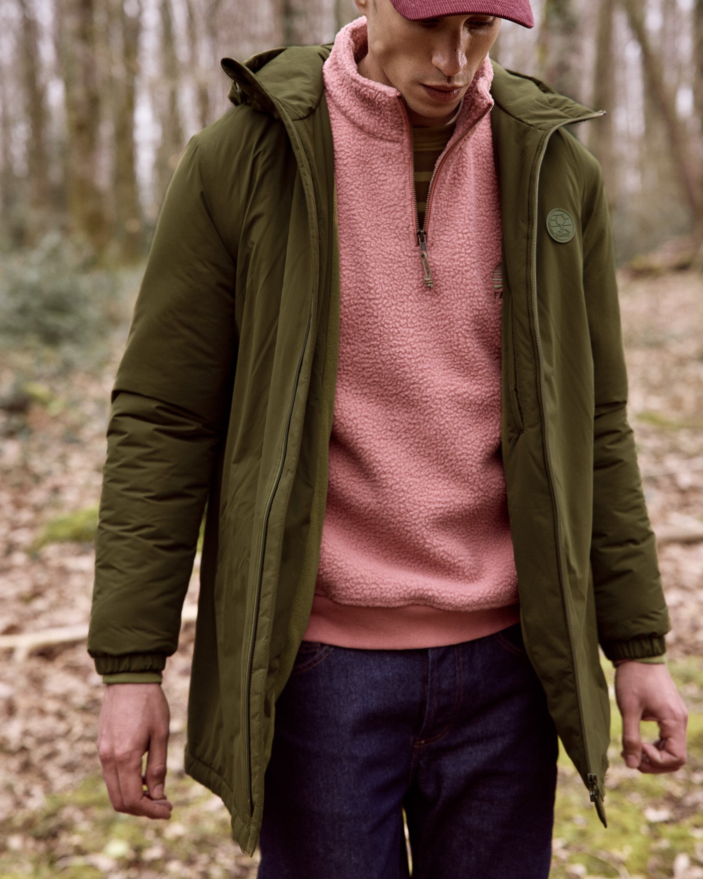 Dark olive green waterproof