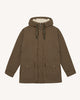 Brown parka