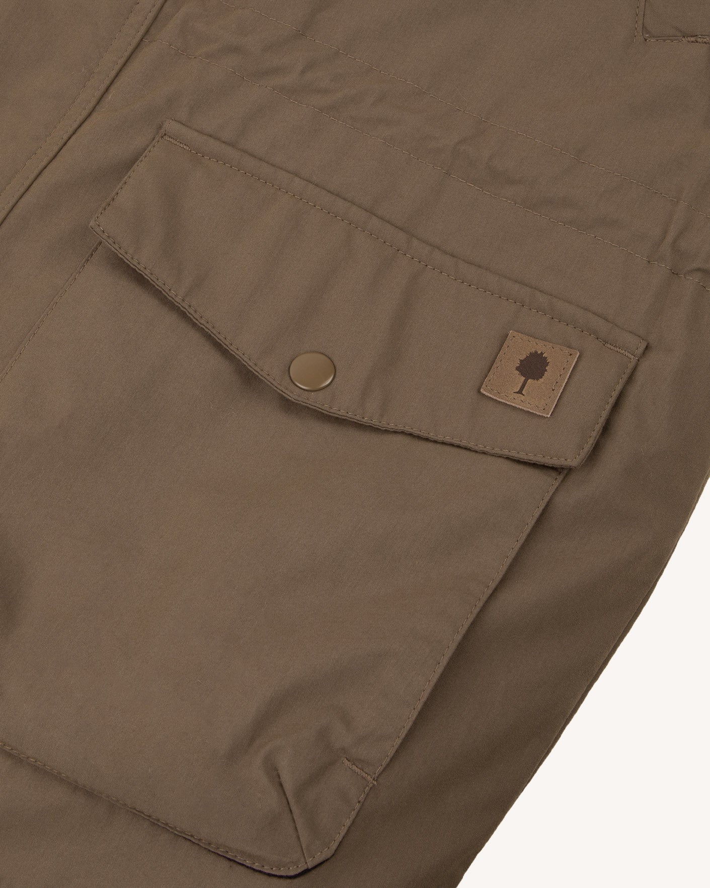 Brown parka