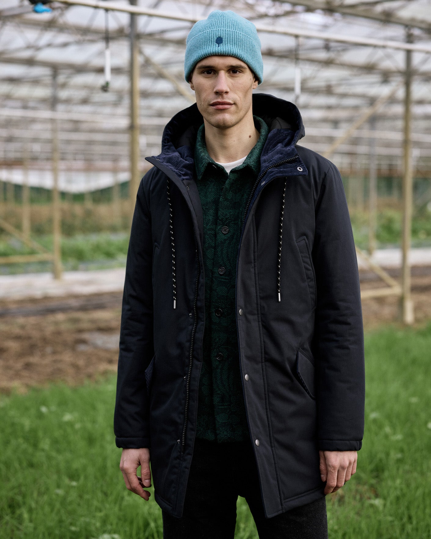 Black parka