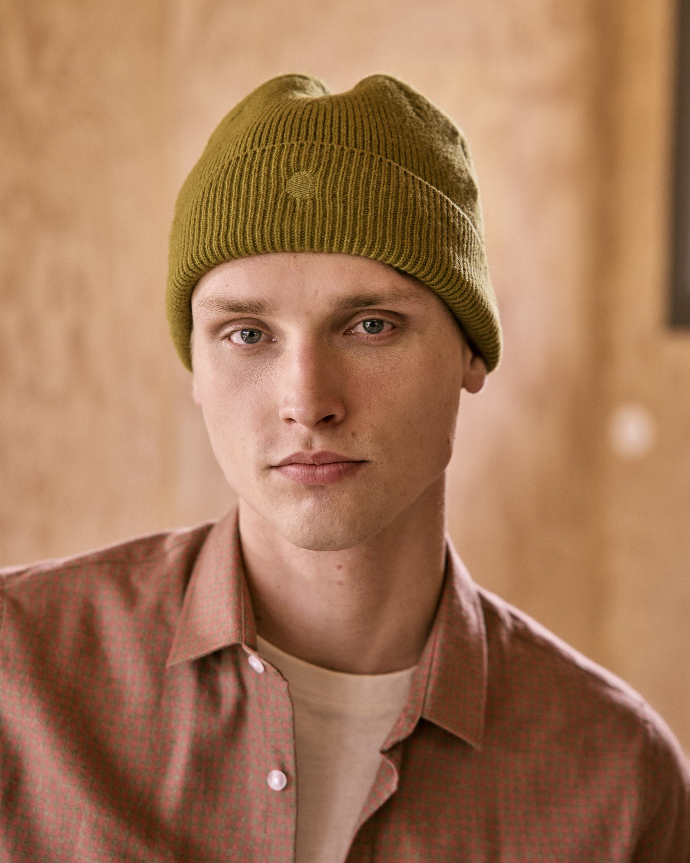 Bonnet vert olive