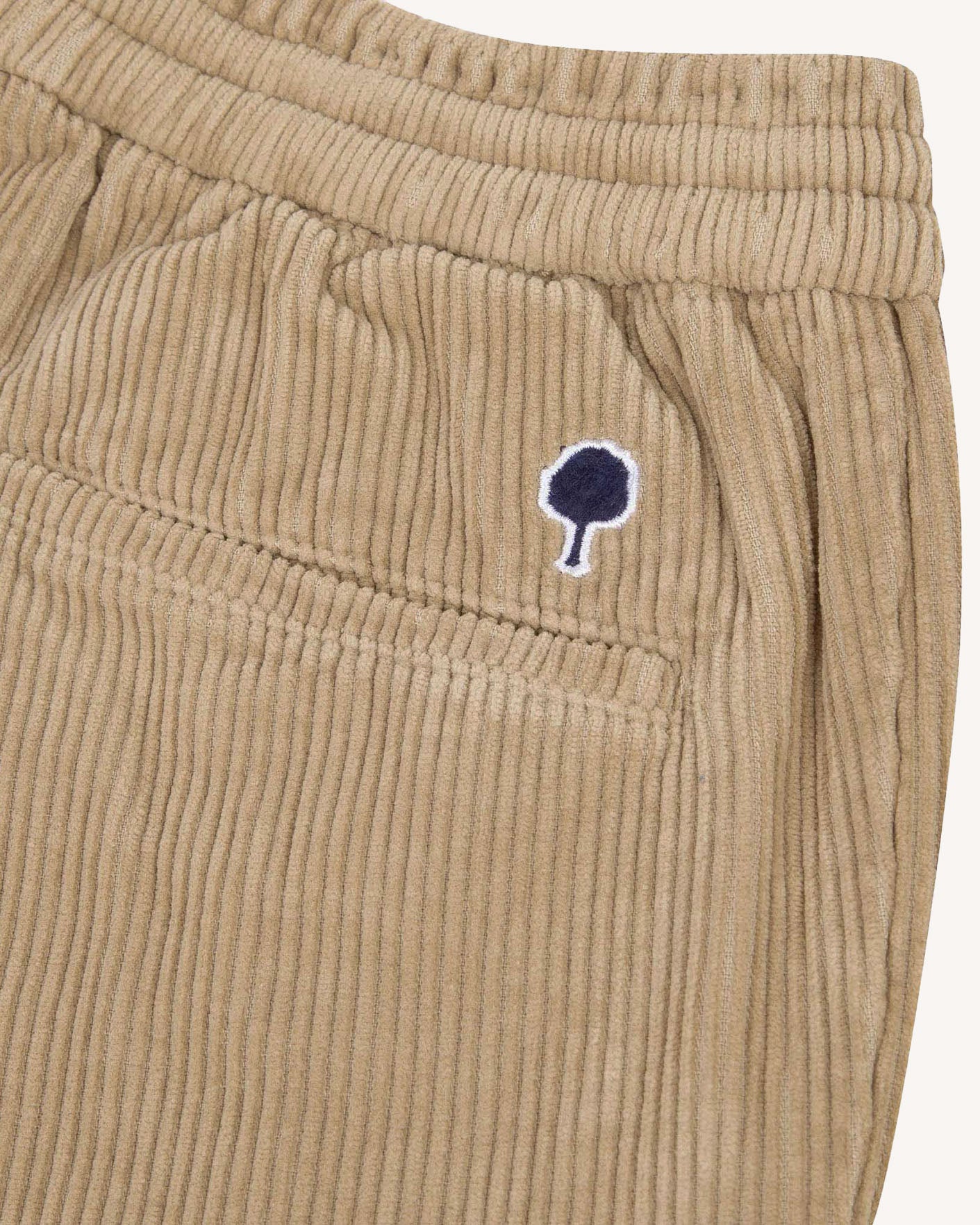 Light beige cotton trousers DREUILLE