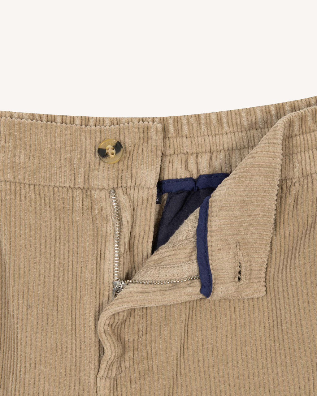 DREUILLE light beige cotton trousers