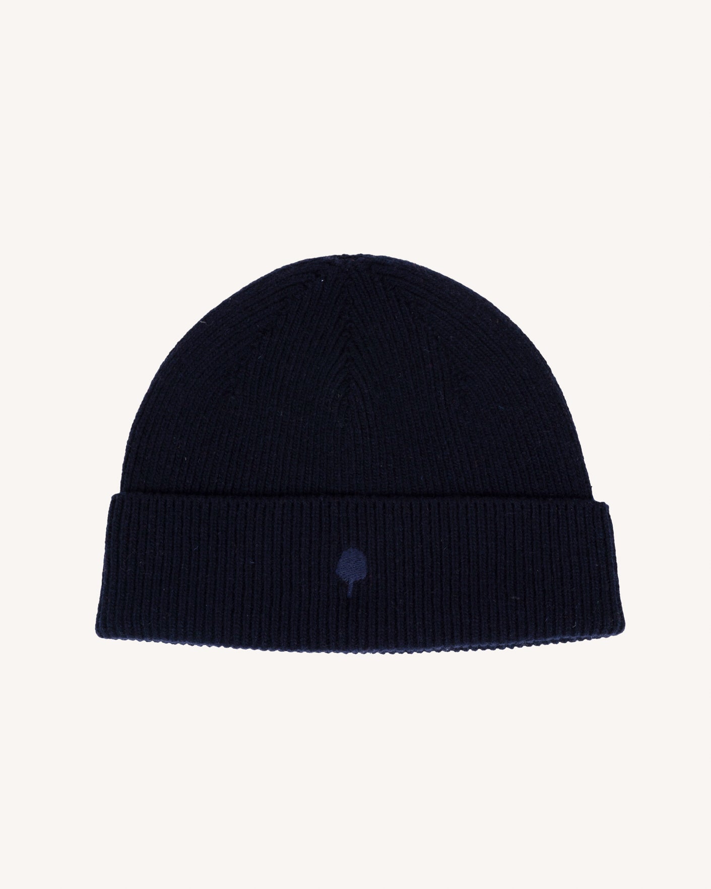Bonnet bleu marine laine