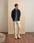 Navy blue cotton jacket - LORGE