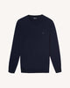 Pull en laine bleu marine - MARIGNE