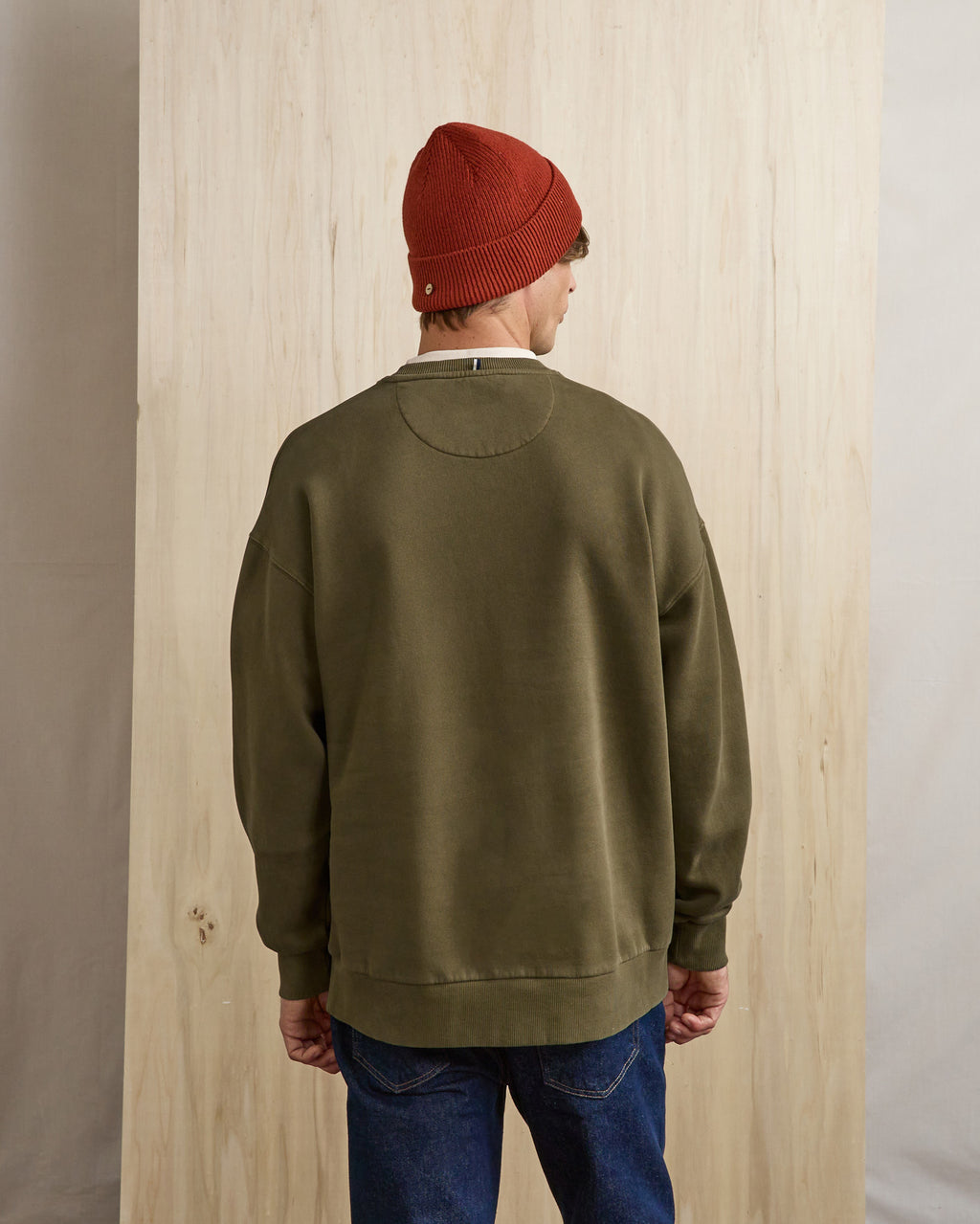 Sweat Fango Maille Dark olive
