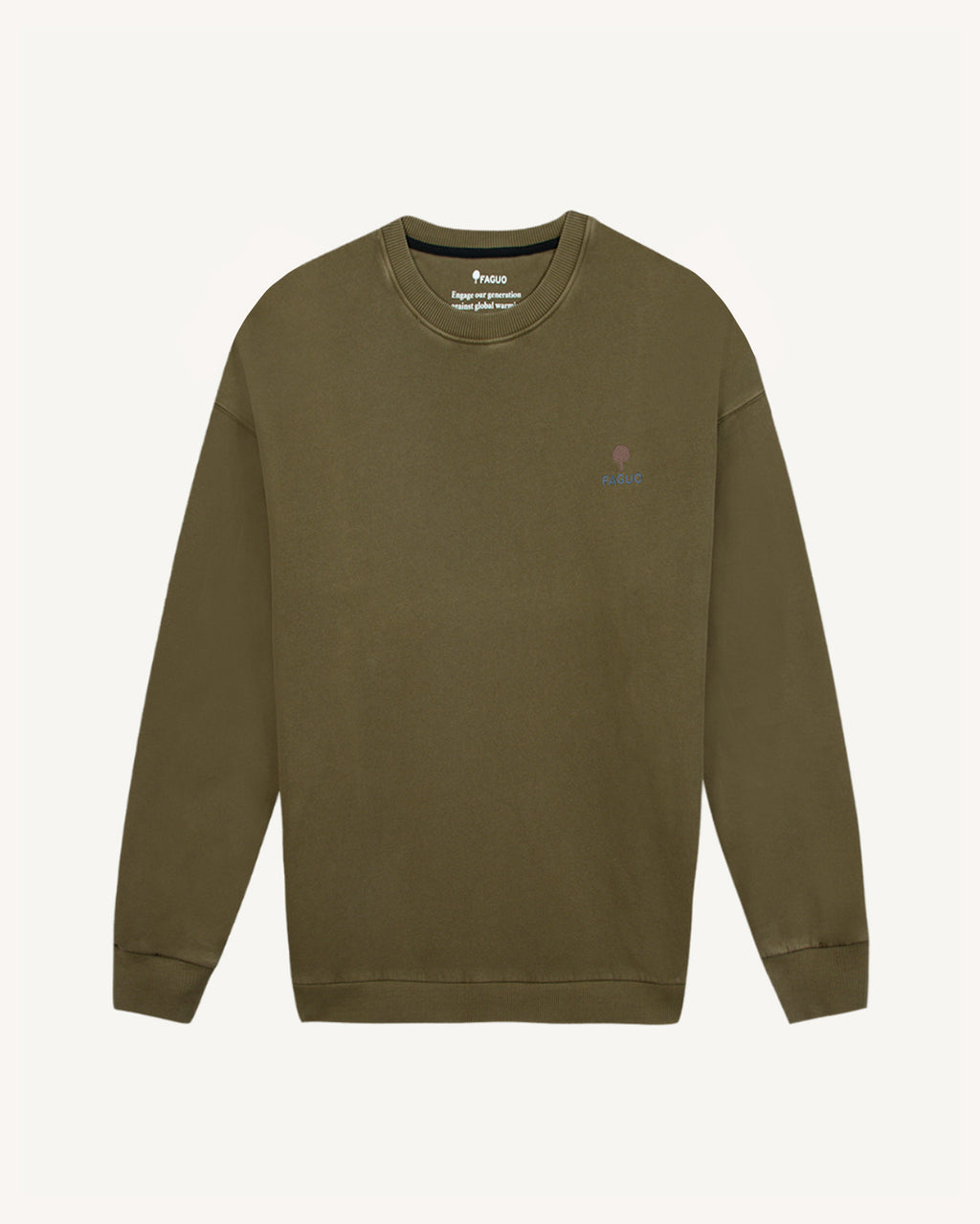 Sweat Fango Maille Dark olive