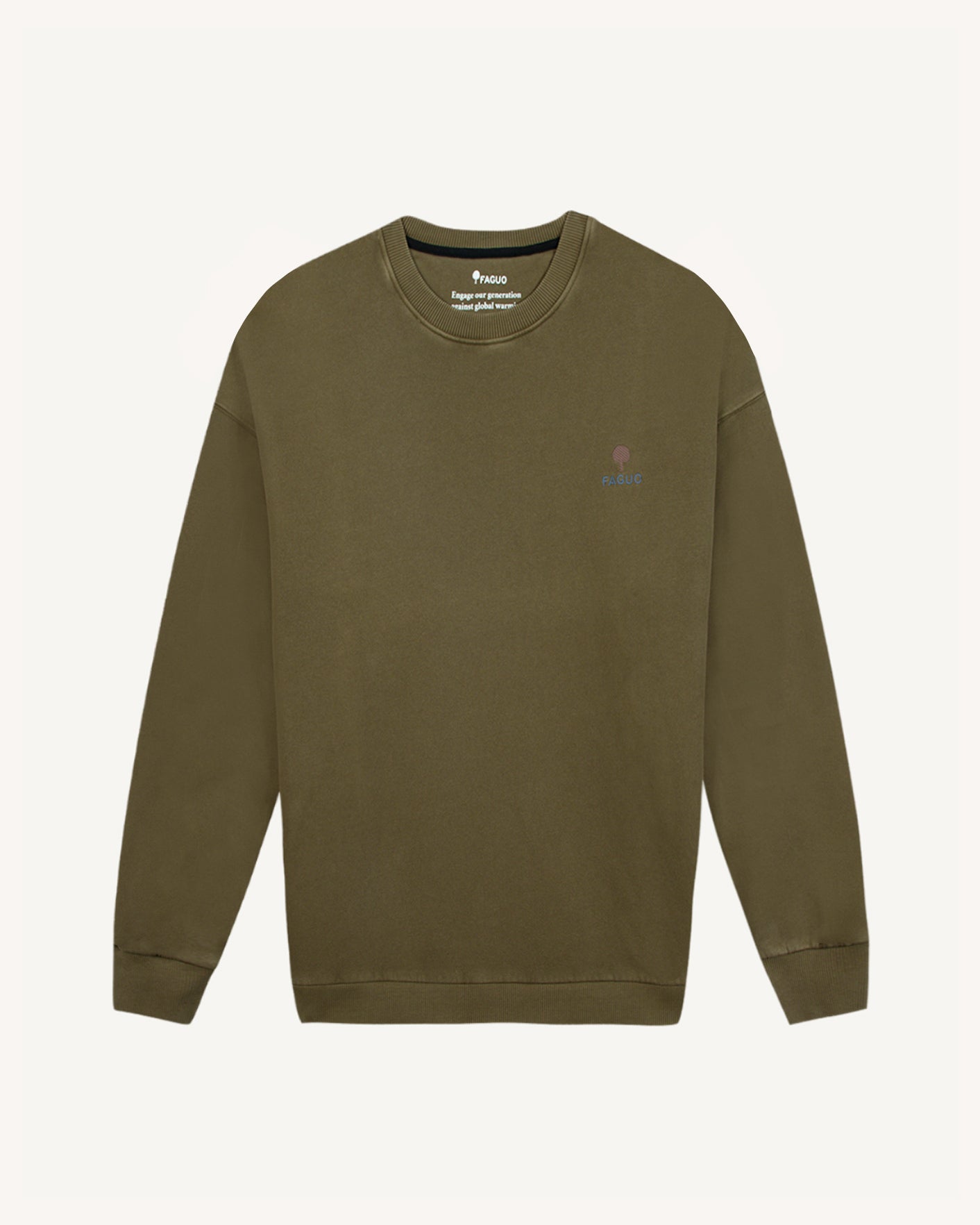 Sweat Fango Maille Dark olive