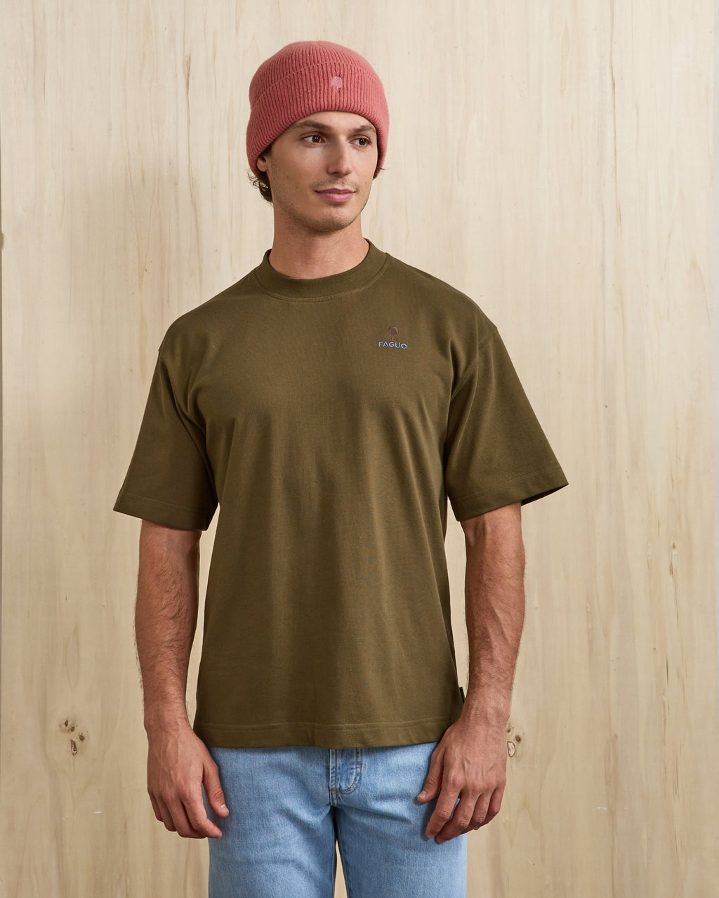T-shirt mc Yellowstone Maille Dark olive
