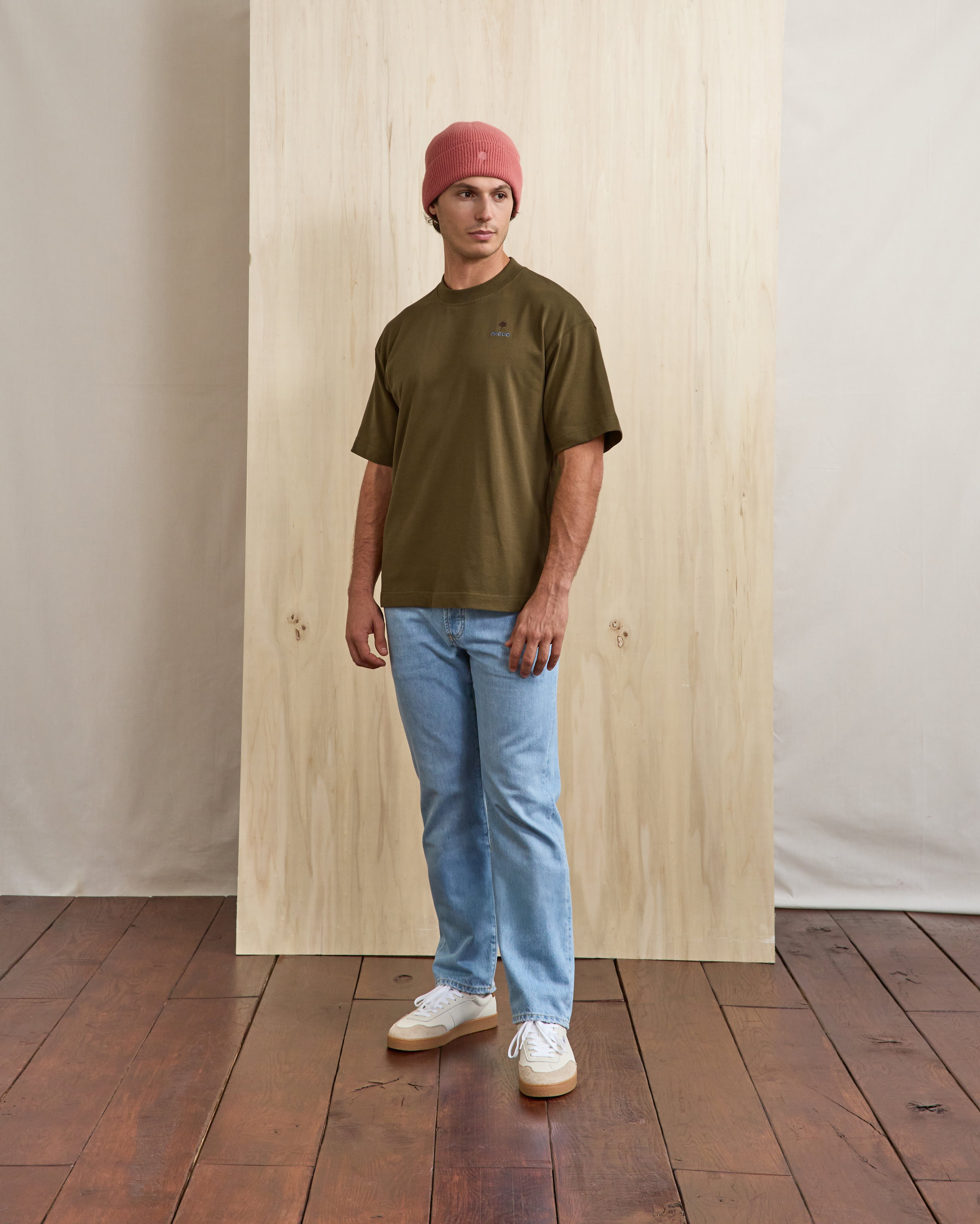 T-shirt mc Yellowstone Maille Dark olive
