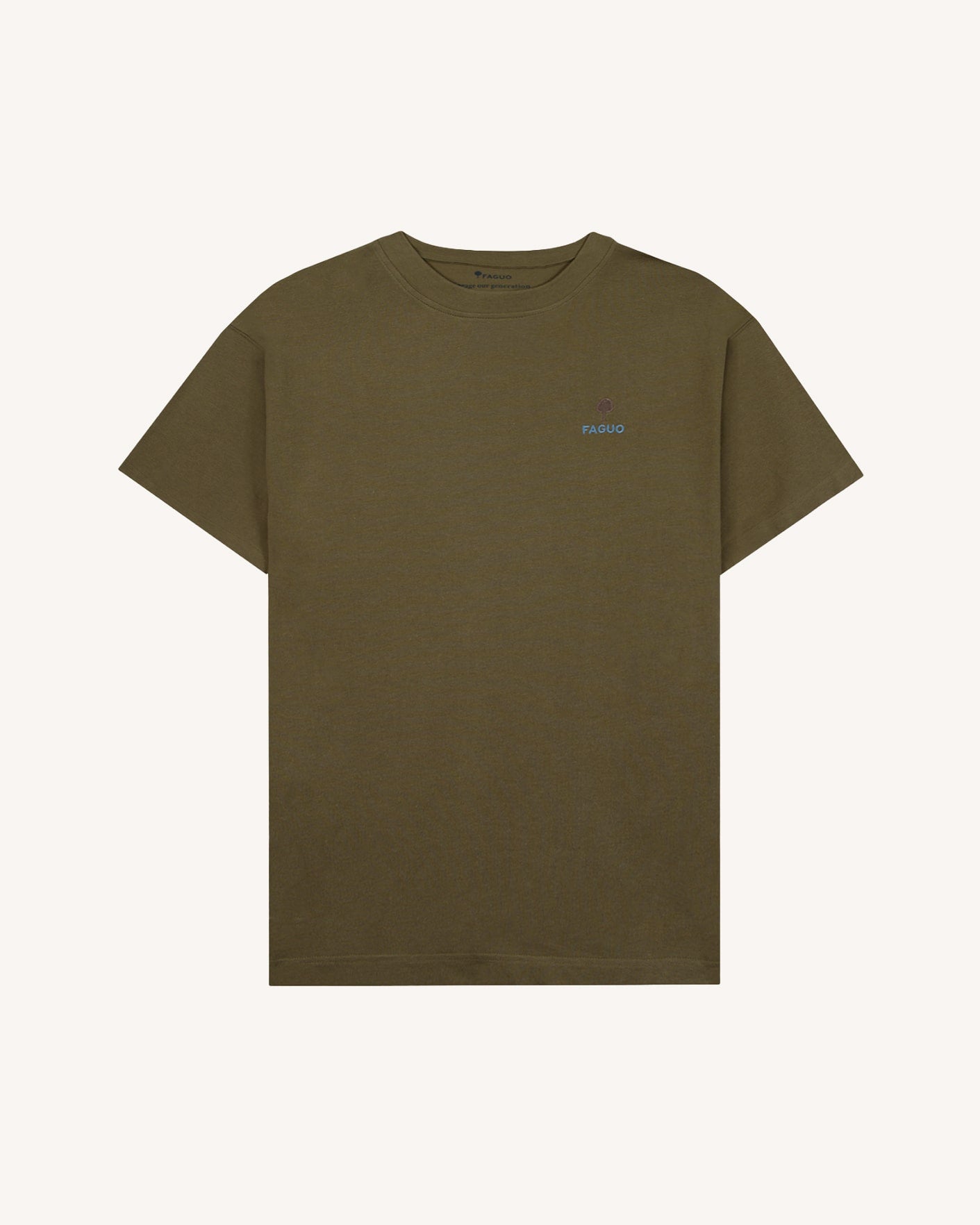 T-shirt mc Yellowstone Maille Dark olive
