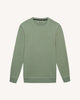 Sweat col rond kaki coton - DONZY