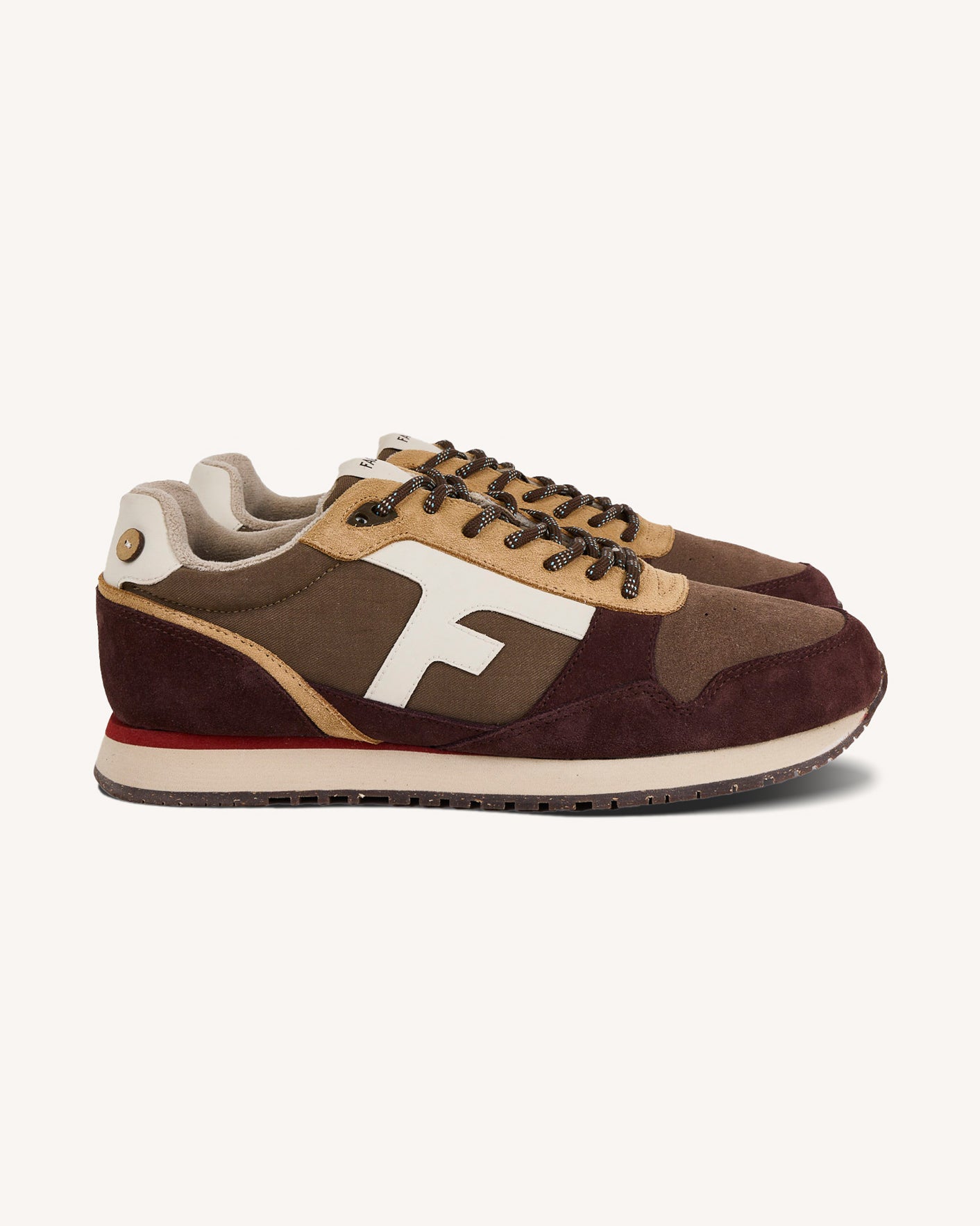 Taupe suede trainers - ELM