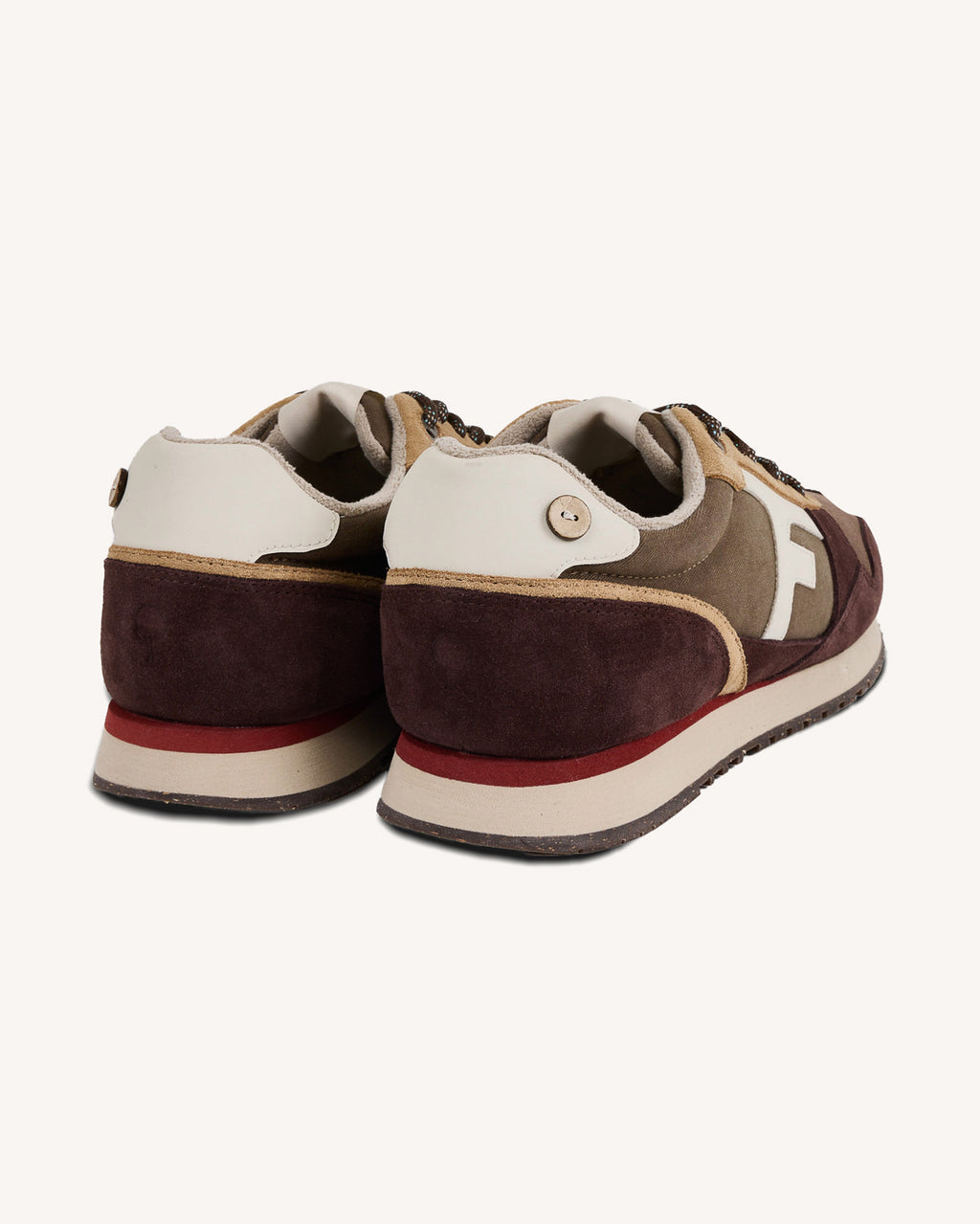 Taupe suede trainers - ELM