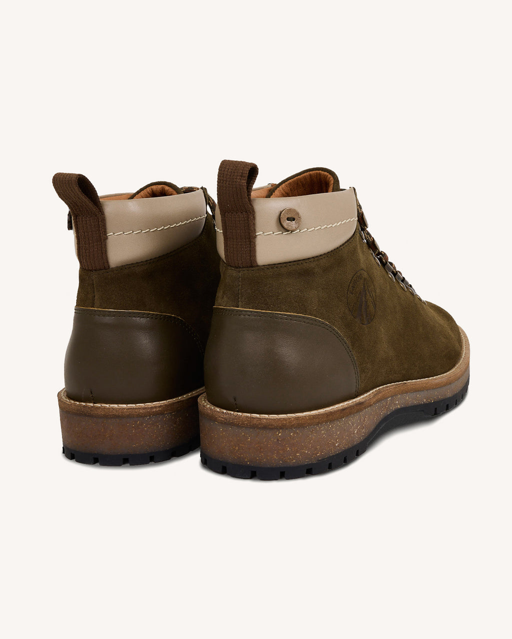 Khaki suede boots - HAWTHORN