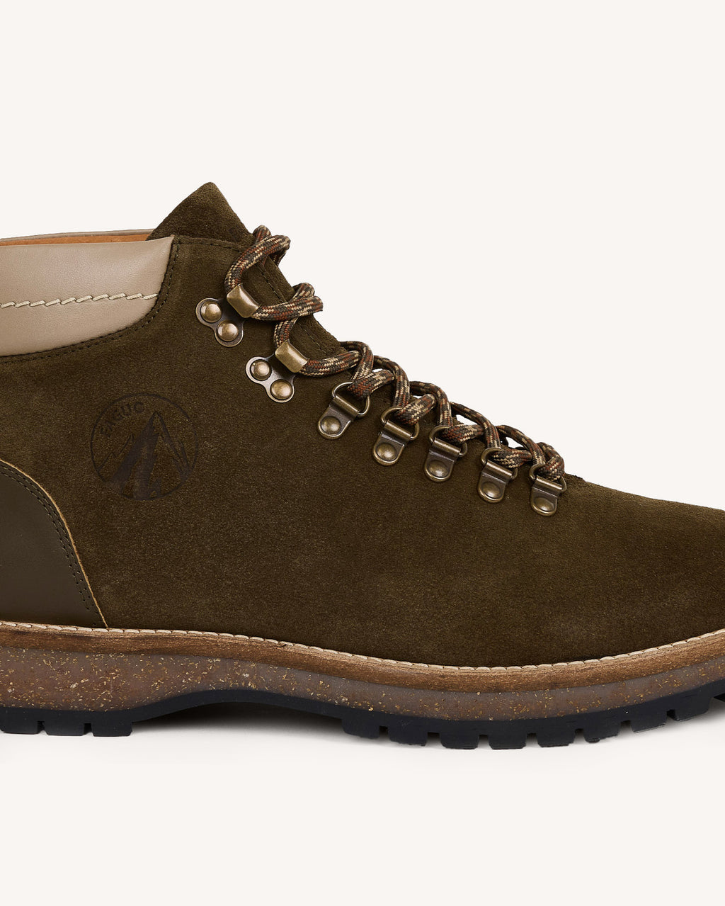 Khaki suede boots - HAWTHORN