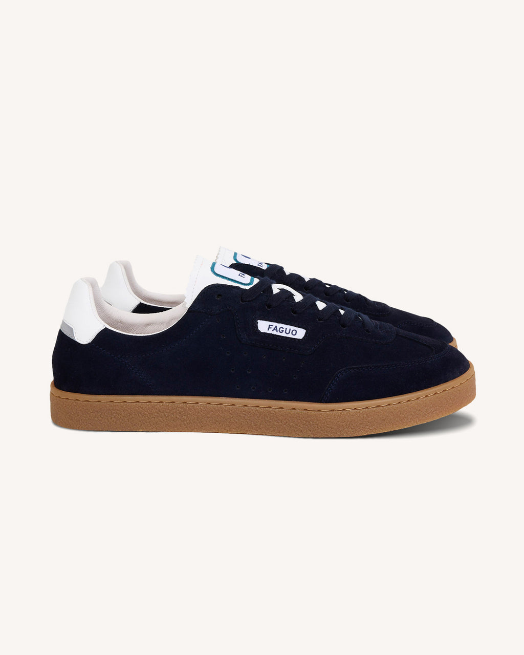 Baskets bleu marine cuir - LUMBO