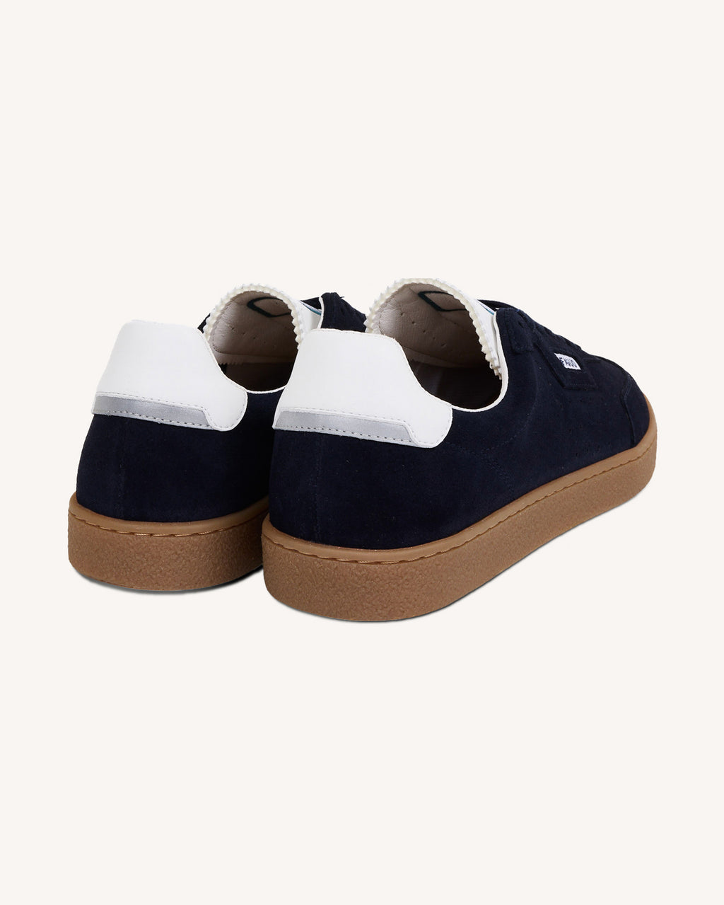 Baskets bleu marine cuir - LUMBO