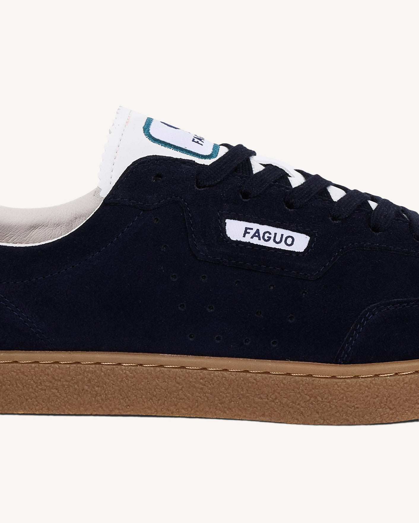 Baskets bleu marine cuir - LUMBO