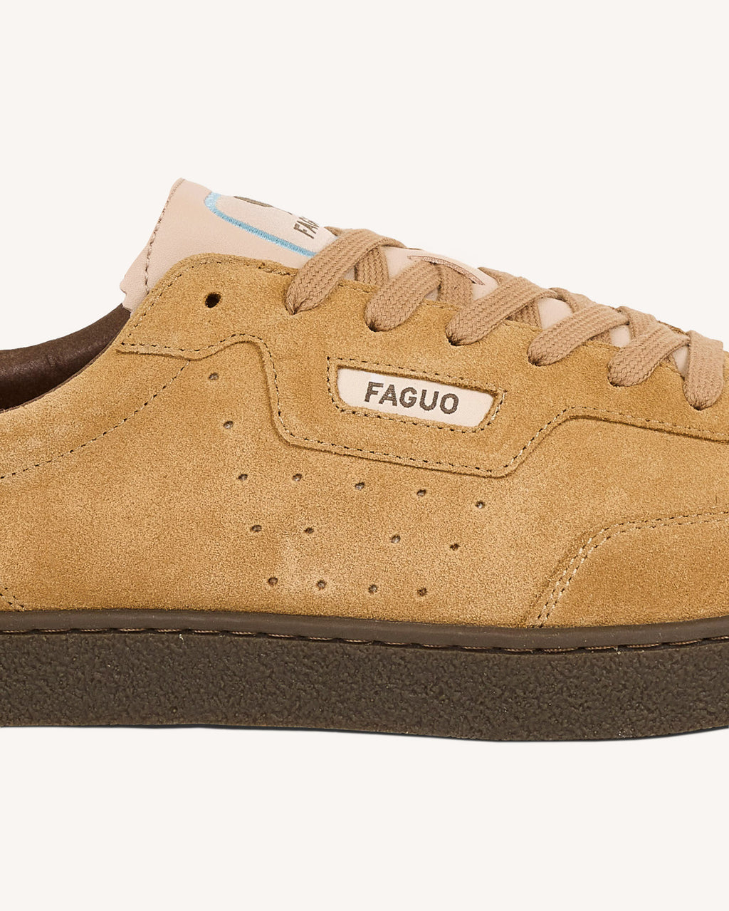 Baskets camel cuir - LUMBO