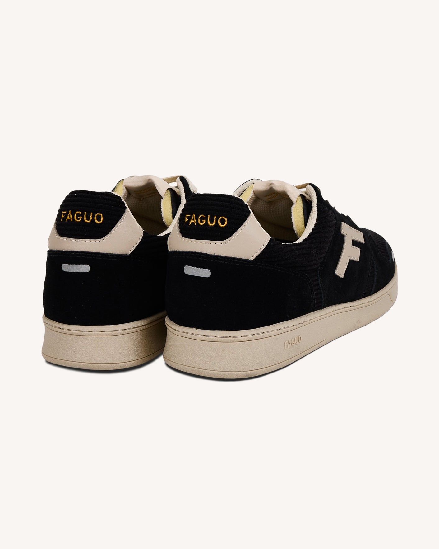 Black suede trainers - PALMER