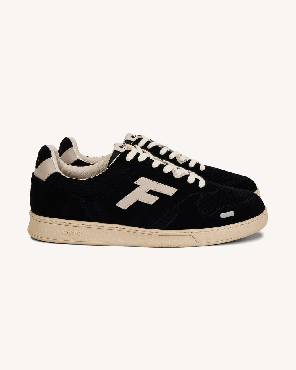 Black suede trainers - PALMER