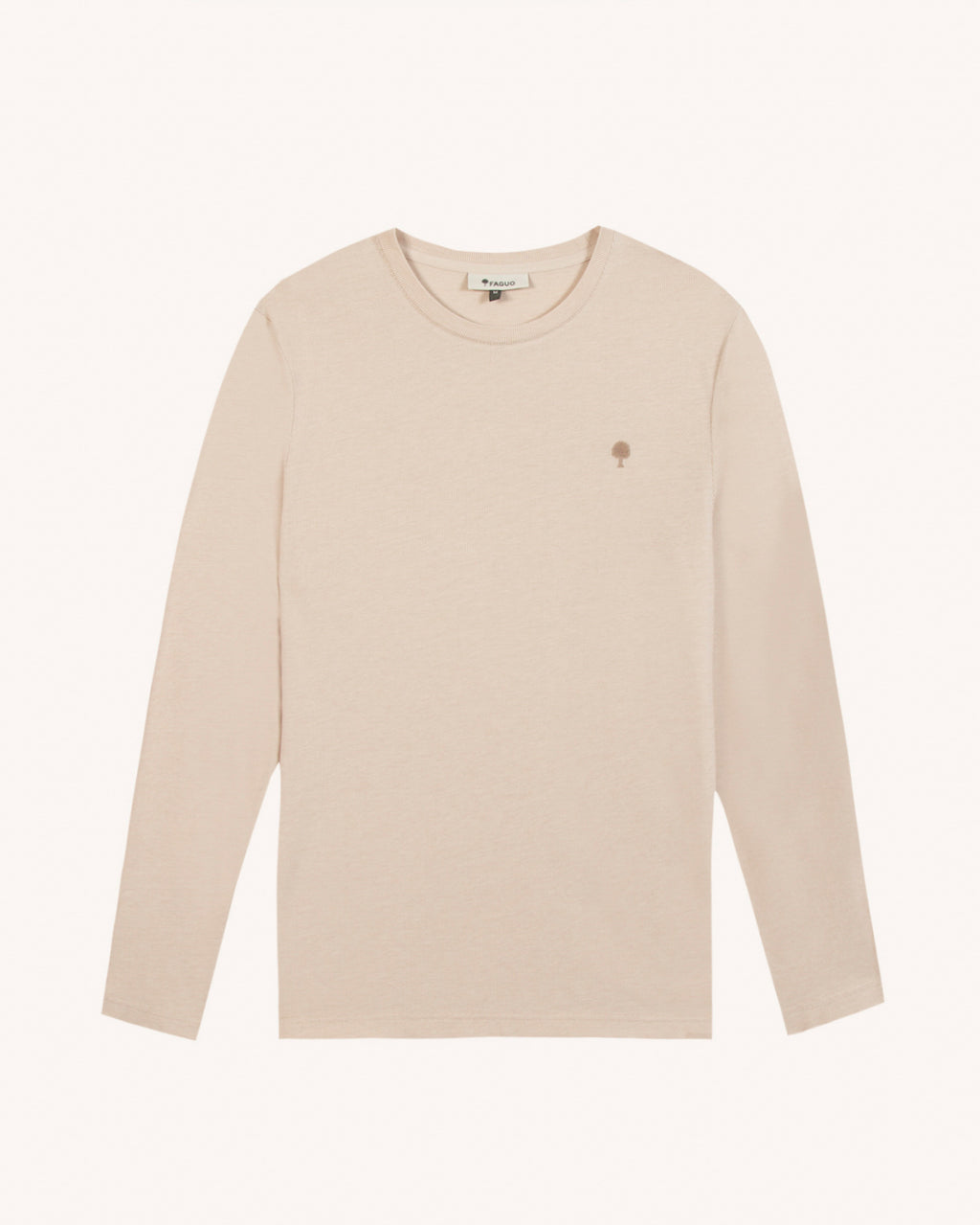 T-shirt ml Bailly Maille Ecru/beige
