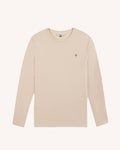 T-shirt ml Bailly Maille Ecru/beige

