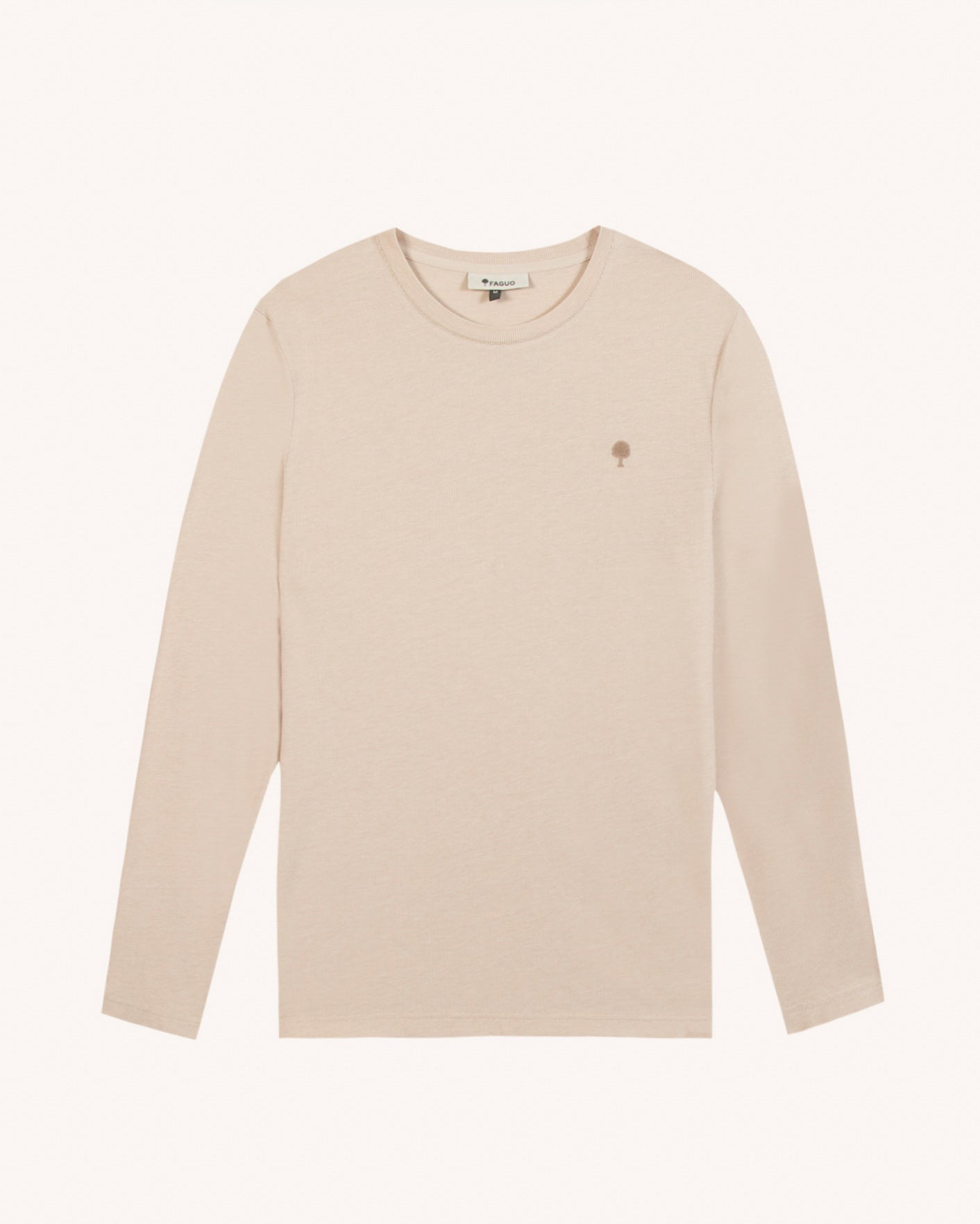 T-shirt ml Bailly Maille Ecru/beige
