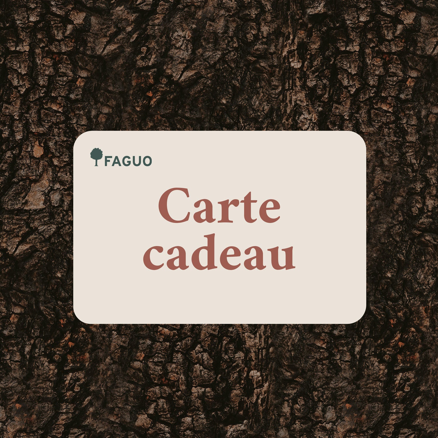 Carte cadeau Faguo
