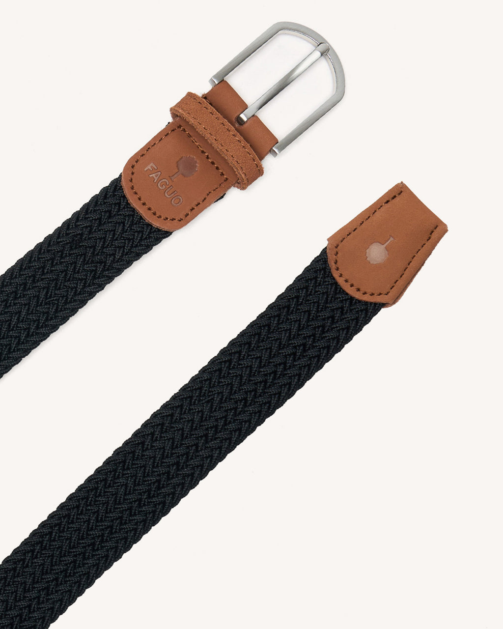 Braided belt Belt Chaine et trame 
