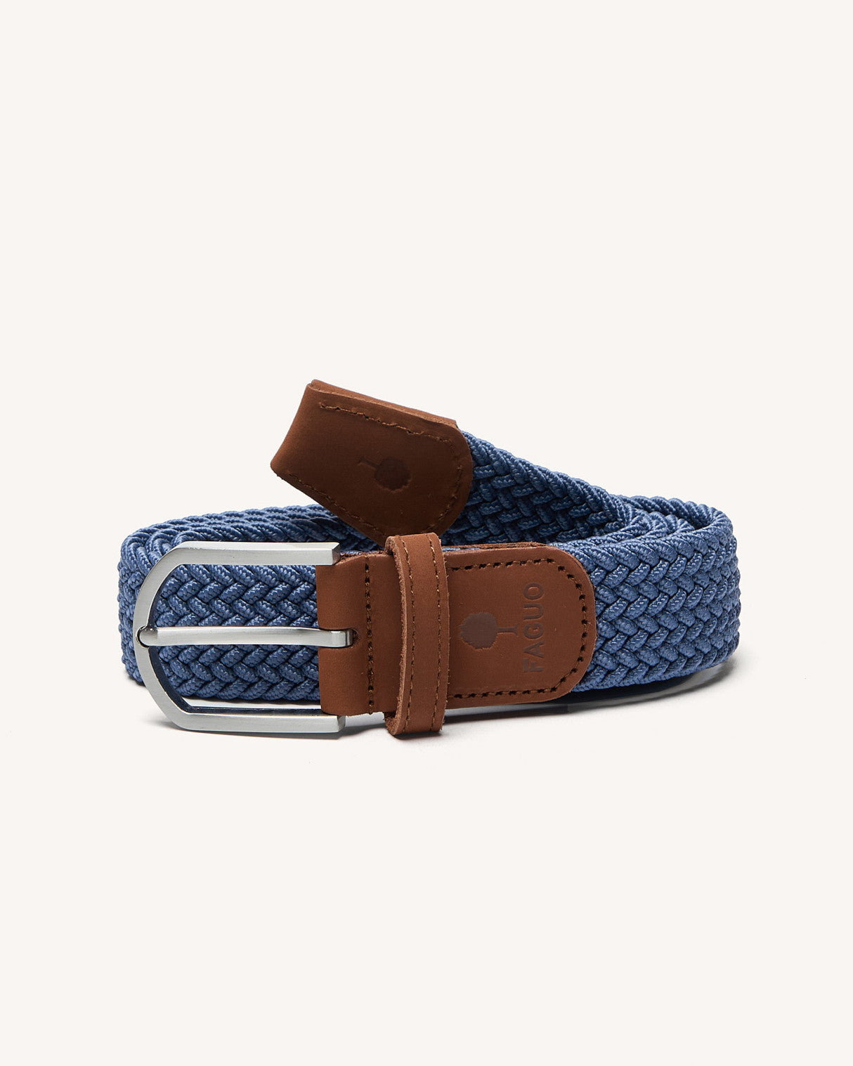 Ceinture tressee Belt Chaine et trame Dark blue
_variant